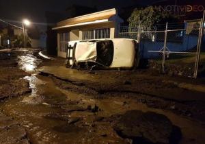 Atiende PC afectaciones por lluvia en Morelia 