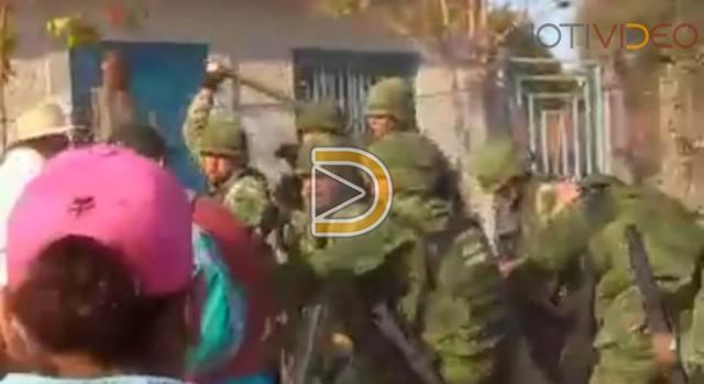 Tensión en Tepalcatepec por Confrontación entre militares y Civiles 