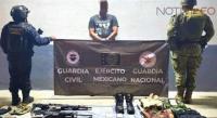 Capturan a presunto sicario de las Fuerzas Especiales de El Mencho, grupo élite del CJNG