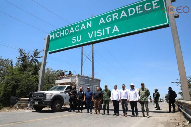 Luego del esfuerzo interinstitucional, se reestableció el orden público en el municipio de Coahuayan