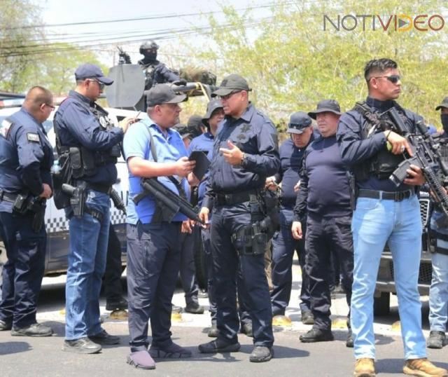 Fortalece Guardia Civil operatividad en zona urbana de Apatzingán 