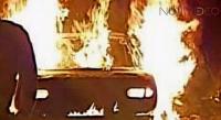 Abandonan cadáver en cajuela de auto incendiado al Oriente Morelia