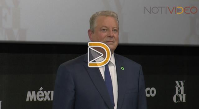 Al Gore lamenta desinterés de Trump por el cambio climático  
