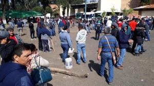 Tensión en instalaciones de la CNTE