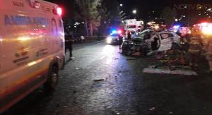 Muere tres personas calcinadas en un accidente automovilístico 