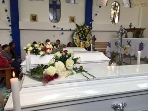 Velan a jóvenes que murieron calcinados  en Cuitzeo 