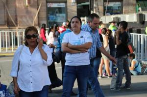 Michoacanos se congregan en Centro Histórico de Morelia 