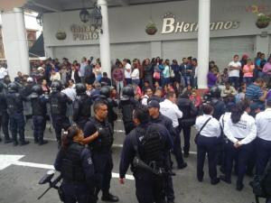 Ante presencia de la CNTE despliegan GOES en Uruapan