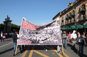 Marchan en memoria del movimiento de 1968
