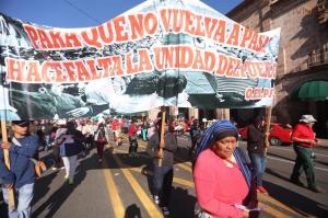 Marchan en memoria del movimiento de 1968