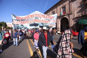 Marchan en memoria del movimiento de 1968