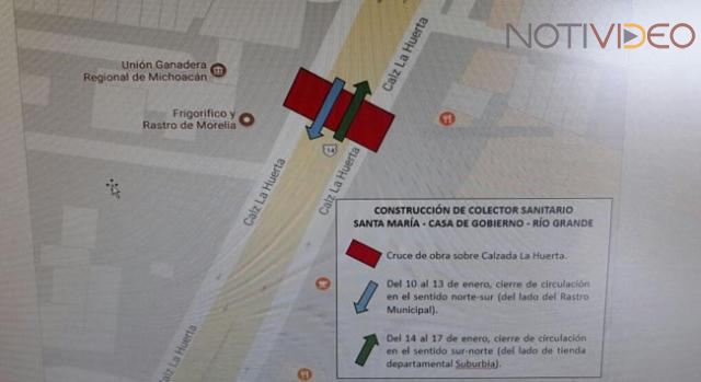 Ayuntamiento de Morelia anuncia que continuarán obras de la Calzada la Huerta