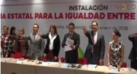 Instalan en Michoacán el Sistema Estatal para la Igualdad entre Mujeres y Hombres