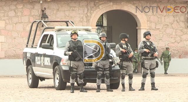 Lanzan operativo coordinado con fuerzas federales en Michoacán