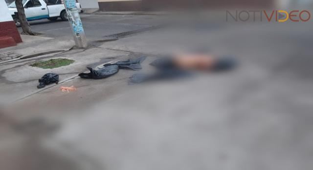 Abandonan un cuerpo desmembrado en la zona centro