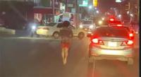 Exhiben a otro sujeto como presunto ladrón en pleno centro de Apatzingán