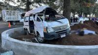 Volcadura de vehículo deja 3 muertos y varios heridos en la Morelia-Quiroga 