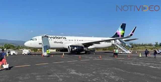 Pasajero muere a bordo de avión, previo a despegue en el aeropuerto internacional de Uruapan