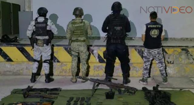 Ataque armado a fuerzas de seguridad deja un delincuente muerto y el decomiso de armamento 