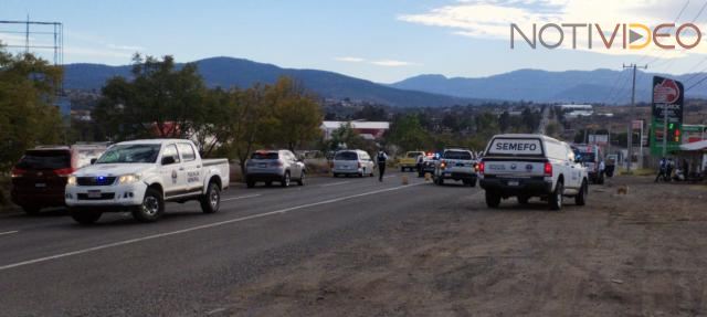 Adulto mayor muere al ser atropellado en la Morelia - Pátzcuaro 