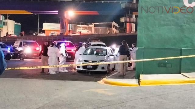 Homicidio en estacionamiento de Soriana Torreón Nuevo 