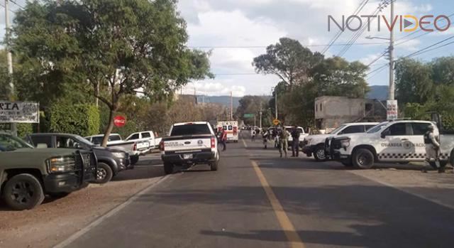 Registran tiroteo entre agentes de la FGE y delincuentes en Zinapécuaro