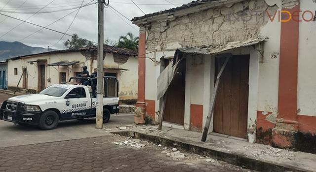 Al Menos tres municipios con afectación tras el sismo registrado en Coalcomán.