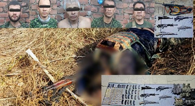 Cinco Muertos y 5 Detenidos Tras Enfrentamiento en Apatzingán 
