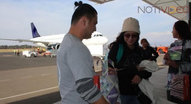 Turismo de Morelia por vía aérea repunta en 2018