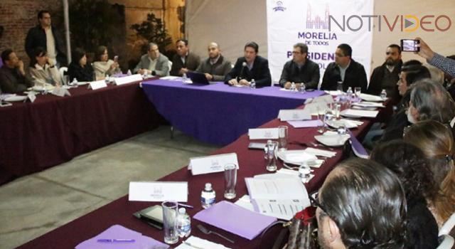 Llama Alfonso Martínez a la unión ciudadana para construir un mejor Morelia