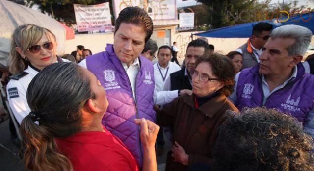 Alfonso Martínez brinda atención directa a más de 20 mil morelianos con Presidente en tu Colonia