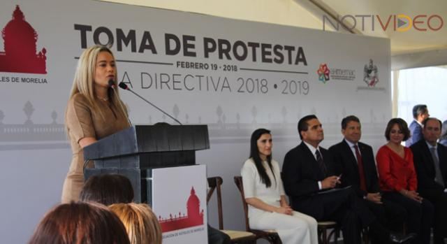Ayuntamiento refrenda apoyo a la nueva mesa directiva de la Asociación de Hoteles de Morelia.