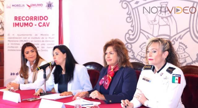 Ayuntamiento de Morelia promueve las acciones del Centro de Atención a Víctimas