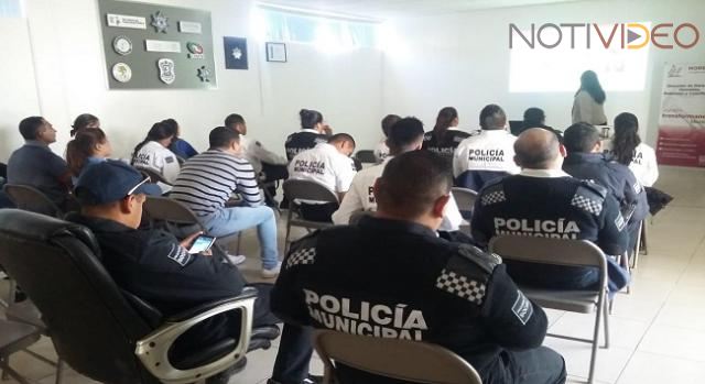 Capacitan a Policías de Morelia para hacer su trabajo sin discriminar a las personas 