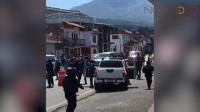 Comuneros de Paracho causan destrozos en palacio municipal