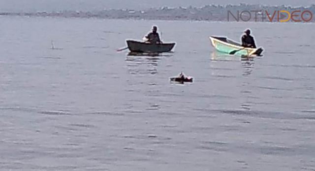Localizan uno de los cuerpos perdidos en el lago de Pátzcuaro
