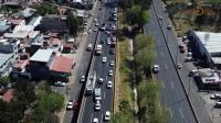Auto y camioneta protagoniza choque en el periférico de Morelia 