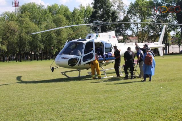 Trasladan  de urgencia  a niño con quemaduras de tercer grado