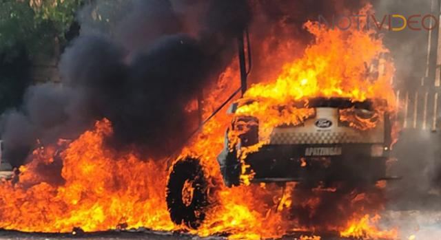 Emboscan con Explosivos a Policías de Apatzingán 