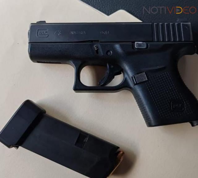 En portación de arma de fuego y vehículo robado, SSP detiene a uno, en Madero