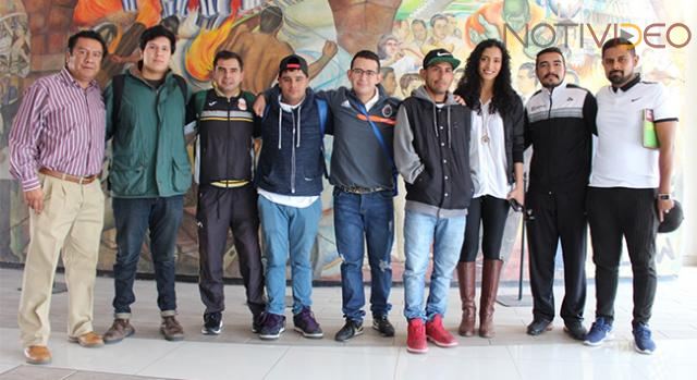 Abandera Cecufid a seleccionados de futbol con parálisis cerebral
