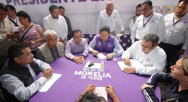 Presidente en tu Colonia  ofrece atención integral a la población en Morelia