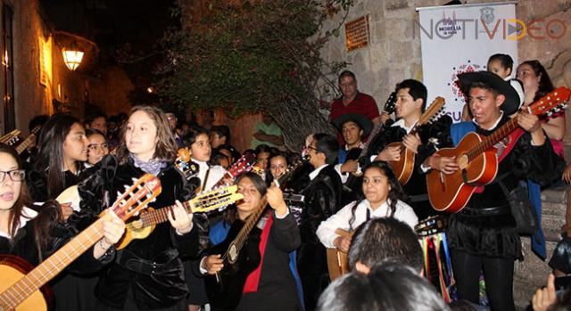 Con gran éxito, Secretaría de Cultura de Morelia realizó “Gran Callejoneada” en el Centro Histórico