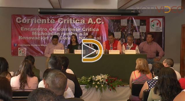 Corriente Crítica del PRI apoyará a gobernador de Campeche por la dirigencia nacional 