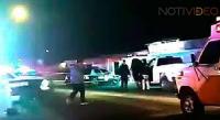 Ejecutan a balazos a cuatro personas en un negocio de audio ubicado en el centro del municipio de Hi