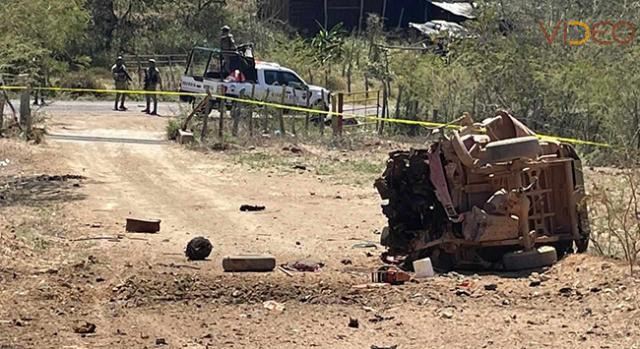 Mueren tres campesinos tras explosión de 
