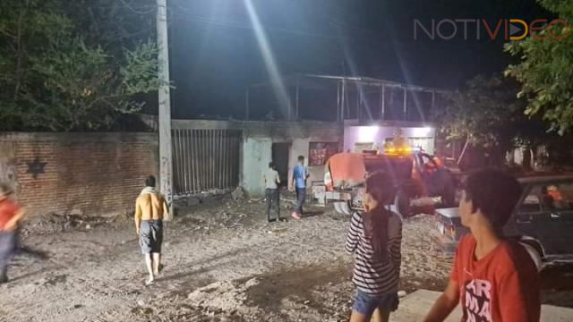 Se registra incendio de vivienda en la colonia La Pradera