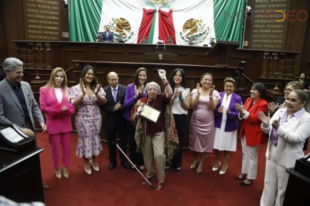 Entrega 75 Legislatura Condecoración “Mujer Michoacana 2024”, a Rosa Citlali Martínez