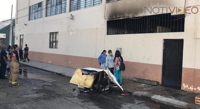 Se registra incendio en la casa hotel del maestro