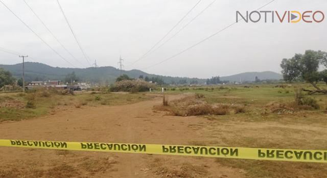 Dejan un cuerpo embolsado en Valle Dorado